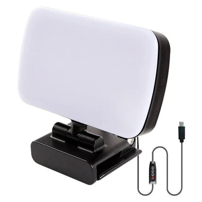 Vlog & Video Conference Lighting Kit - Small Zoom Light for Video Recording/Live Streaming/Remote Working/Distance Learning/Online Meeting/Laptop Video Conferencing and Make up