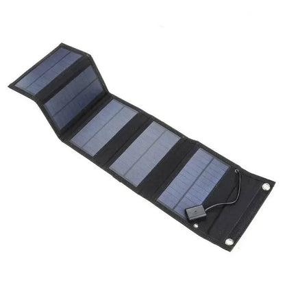 Foldable Solar Panel Charger – 70W/40W Waterproof Portable Power Bank with USB Output for Phones, Outdoor Camping & Emergency Use