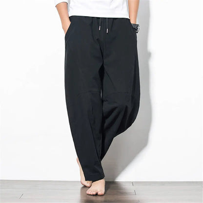 Unisex Oversized Harem Pants 5XL – Drop Crotch Yoga Sarouel Pants for Hippie Streetwear and Relaxed Urban Comfort 2025