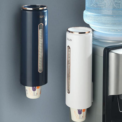 Wall Mounted Automatic Disposable Cup Dispenser - Cups Dispenser for Home, Office, Lounge & Gym