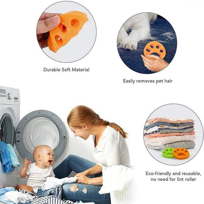Washing Machine Reusable Pet Hair Remover - Fur Catcher