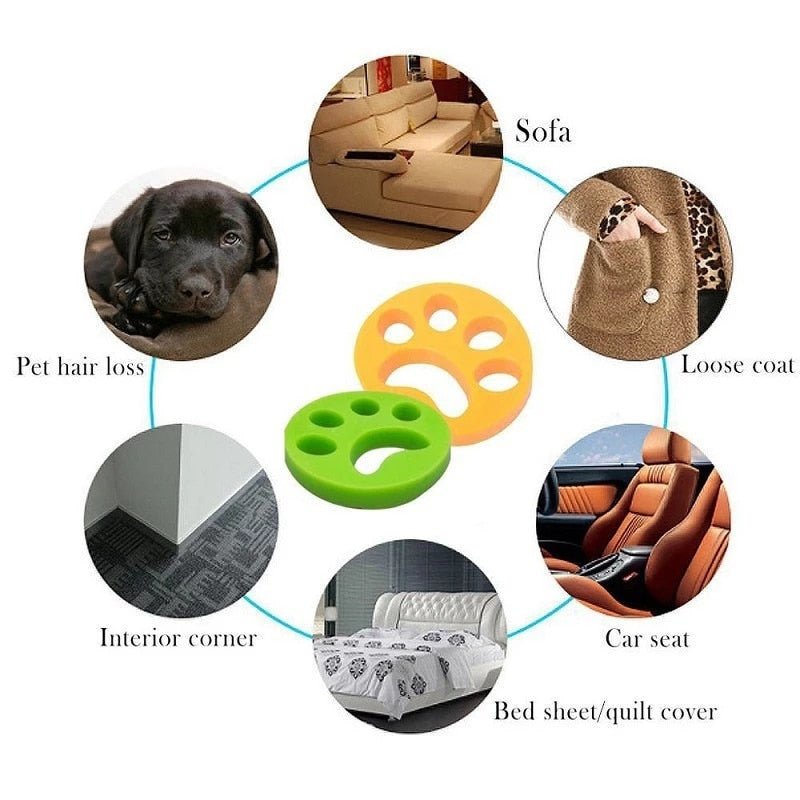Washing Machine Reusable Pet Hair Remover - Fur Catcher