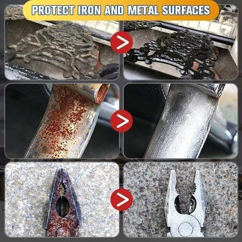 Water-based Metal Rust Remover - 100g Rust Converter with Brush (1 Pc)