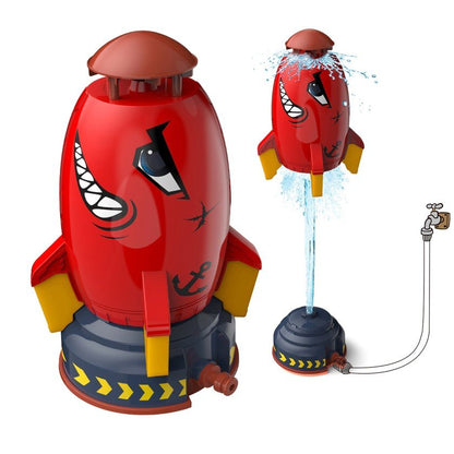 Water Rocket Launcher - Water Pressure Lift Sprinkler Toy