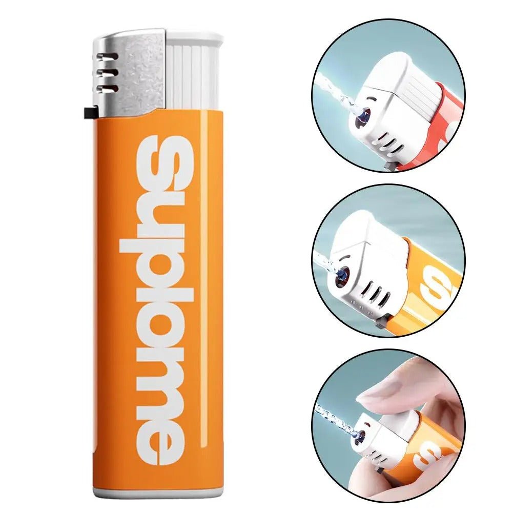 Shooting Toy Water Lighter - Realistic Fake Lighter with Powerful Water Jet
