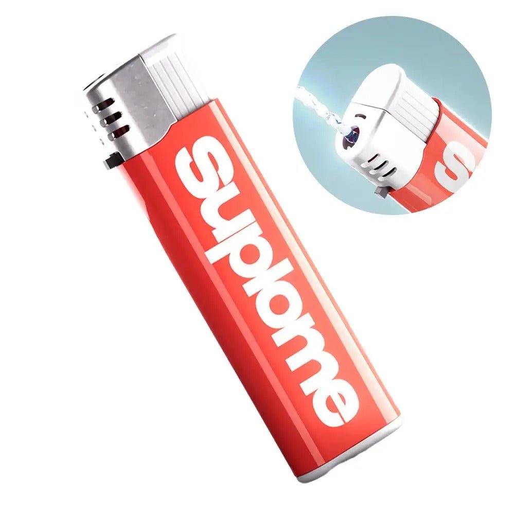 Shooting Toy Water Lighter - Realistic Fake Lighter with Powerful Water Jet