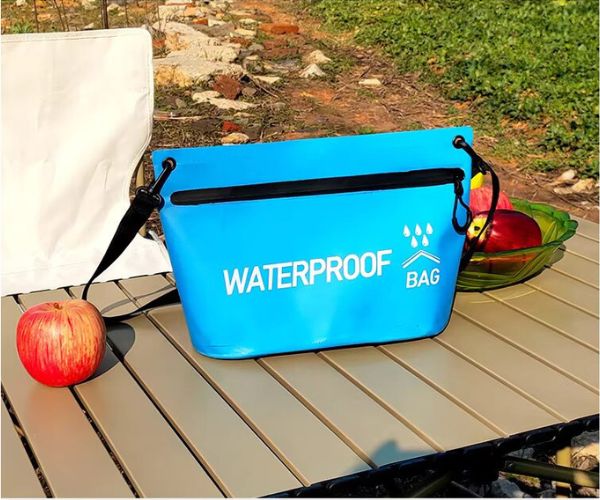 Waterproof Dry Bag Handbag – 5L TPU Waterproof Wet and Dry Separation Bag for Swimming, Rafting, Kayaking, Trekking & Boating