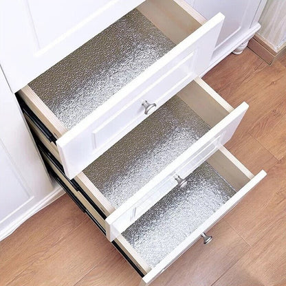 Waterproof Oil Proof Aluminum Foil - Self Adhesive Oil Proof Wall and Kitchen Stickers