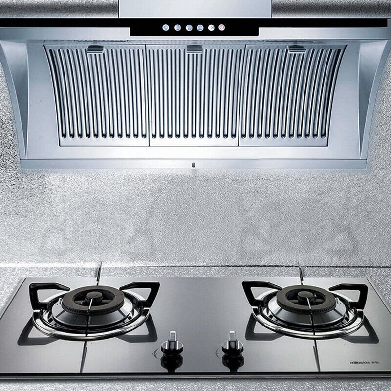 Waterproof Oil Proof Aluminum Foil - Self Adhesive Oil Proof Wall and Kitchen Stickers