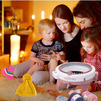 Weaving Knitting Loom Machines - Double Weaving Loom Machine Kit for Kids and Adults