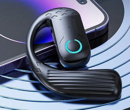 Open-Ear Wireless Bluetooth Headset – 5.4 180° Rotating Sport & Business Earphone with Mic