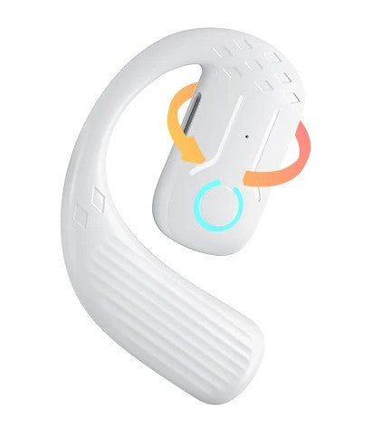 Open-Ear Wireless Bluetooth Headset – 5.4 180° Rotating Sport & Business Earphone with Mic