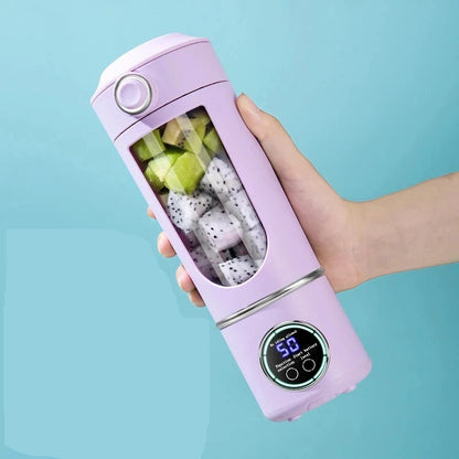 Portable Juice Blender Bottle – 700ML Durable 2-in-1 Smoothie Maker with Steel Blades for Shakes and On-the-Go Energy