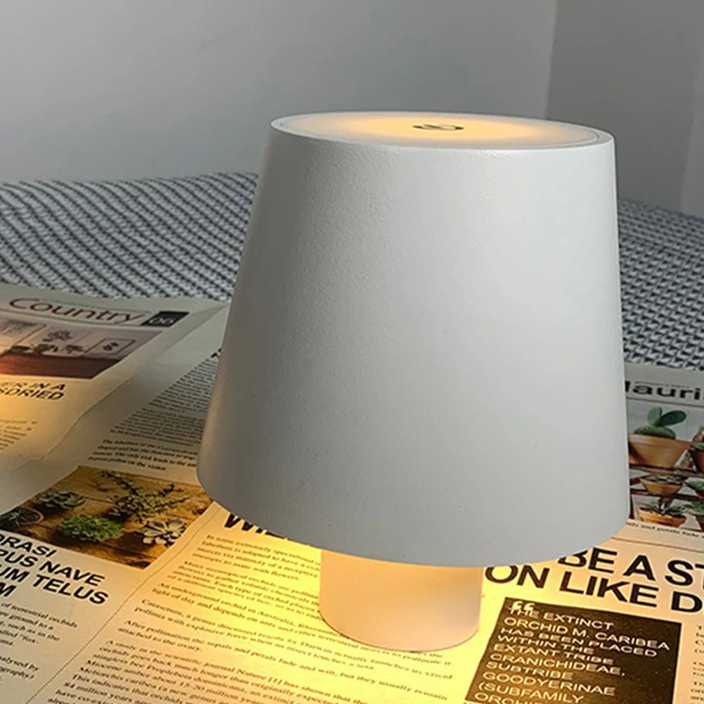 Portable LED Wine Bottle Table Lamp – Rechargeable Ambient Light for Bars & Cafés