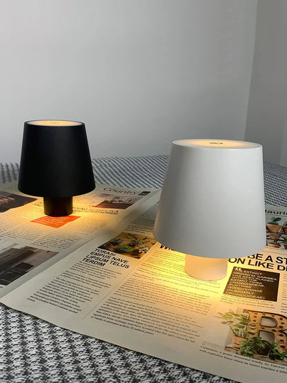 Portable LED Wine Bottle Table Lamp – Rechargeable Ambient Light for Bars & Cafés
