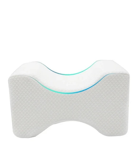 Adjustable Leg Clamp Pillow with Breathable Mesh Strap – Soft Comfort for Side Sleepers, Reduces Pressure, Aligns Spine & Improves Sleep