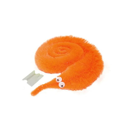 Wiggly Magic Worm Trick Toys – 6pcs Fun & Twisty Plush Toys with Invisible String for Kids Party Games and Beginner Magicians