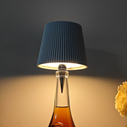LED Wine Bottle Lamp - Rechargeable Touch Control Wireless Bottle Lamp, Atmosphere Night Light