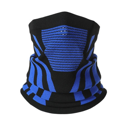 Winter Breathable Thermal Knitted Bandana Mask – Windproof, Breathable & Ultra-Warm! Perfect Neck Warmer for Cycling, Hiking & Outdoor Adventures