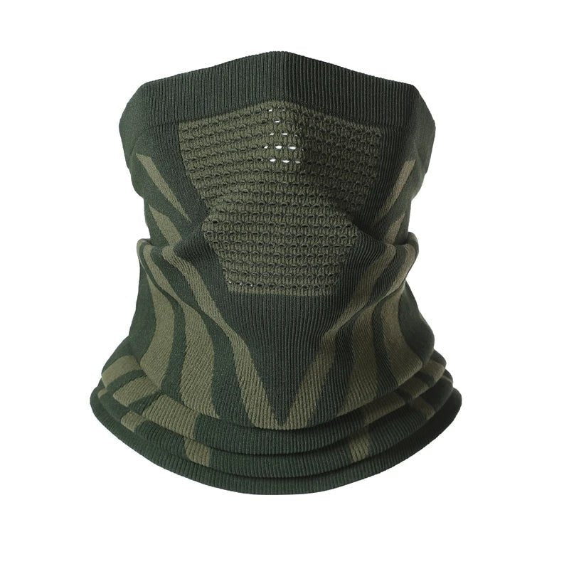 Winter Breathable Thermal Knitted Bandana Mask – Windproof, Breathable & Ultra-Warm! Perfect Neck Warmer for Cycling, Hiking & Outdoor Adventures