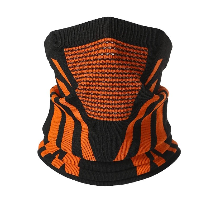 Winter Breathable Thermal Knitted Bandana Mask – Windproof, Breathable & Ultra-Warm! Perfect Neck Warmer for Cycling, Hiking & Outdoor Adventures