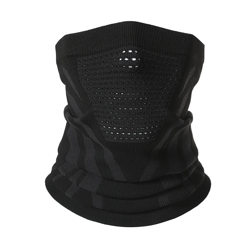 Winter Breathable Thermal Knitted Bandana Mask – Windproof, Breathable & Ultra-Warm! Perfect Neck Warmer for Cycling, Hiking & Outdoor Adventures