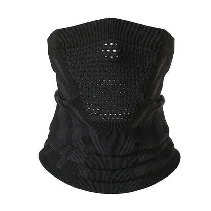 Winter Breathable Thermal Knitted Bandana Mask – Windproof, Breathable & Ultra-Warm! Perfect Neck Warmer for Cycling, Hiking & Outdoor Adventures