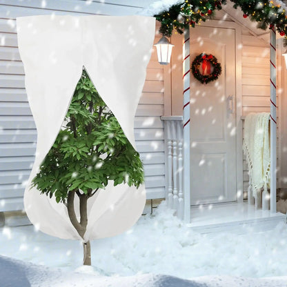 Winter Plant Frost Protection Cover – Heavy-Duty Shrub & Tree Insulation Bag