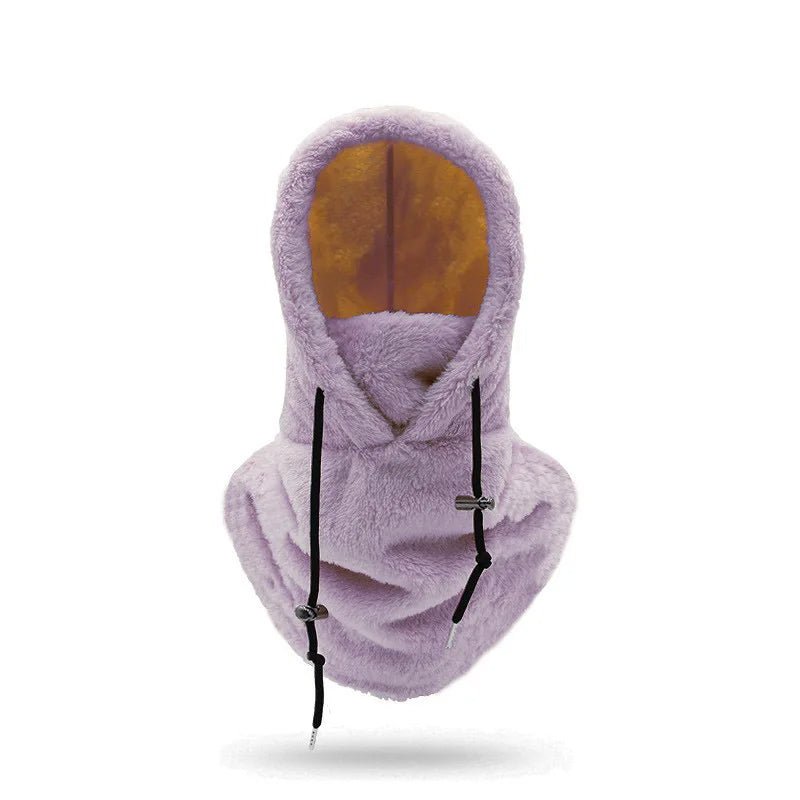 Winter Thermal Sherpa Fleece Balaclava Scarf Ski Face Mask– Ultimate Winter Protection Windproof, Plush & Ultra-Warm for Cycling, Skiing & Outdoor Adventures
