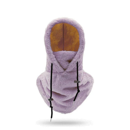 Winter Thermal Sherpa Fleece Balaclava Scarf Ski Face Mask– Ultimate Winter Protection Windproof, Plush & Ultra-Warm for Cycling, Skiing & Outdoor Adventures