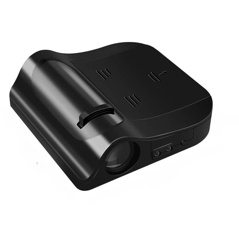 Wireless LED Car Door Projector Light – Stick-On Welcome Light with Crown Emblem
