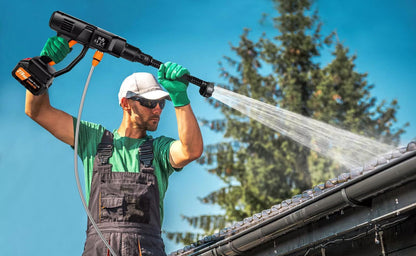 Cordless Pressure Washer – Portable Brushless Power Washer with 4.0Ah Battery, 6-in-1 Nozzle and Handheld Design for Car Cleaning