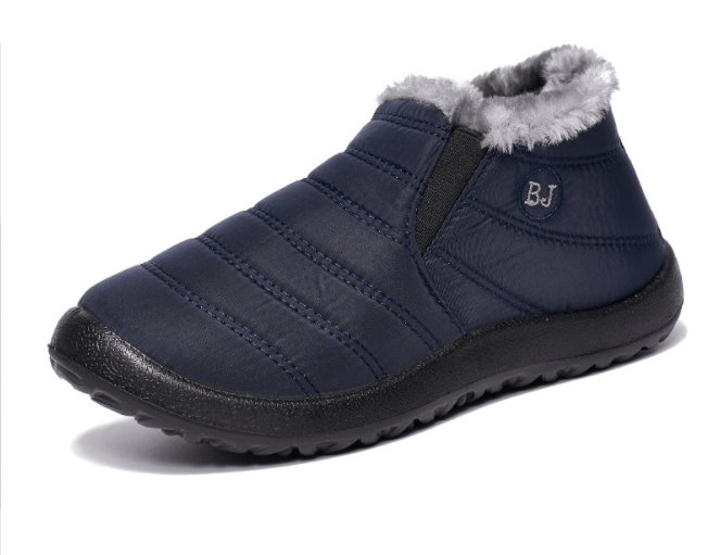 Women's Boots Slip On Winter Shoes, Waterproof Ankle Boots