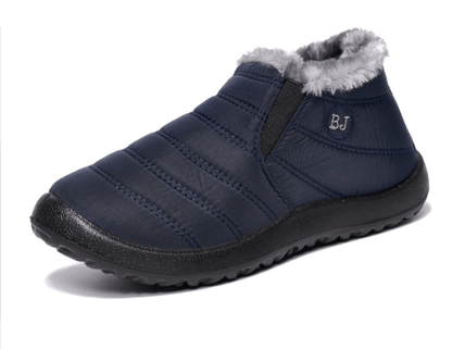 Women's Boots Slip On Winter Shoes, Waterproof Ankle Boots