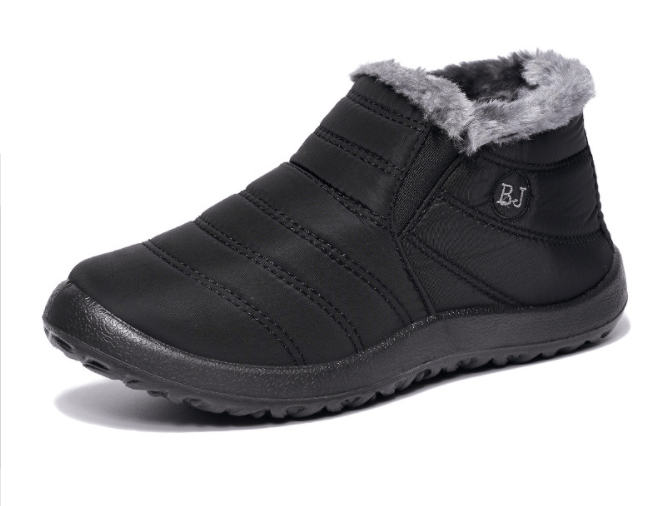 Women's Boots Slip On Winter Shoes, Waterproof Ankle Boots