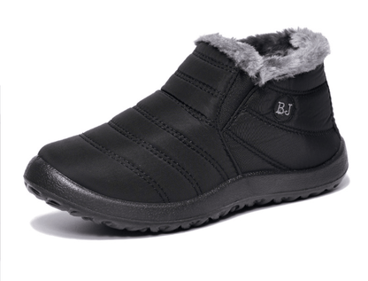Women's Boots Slip On Winter Shoes, Waterproof Ankle Boots