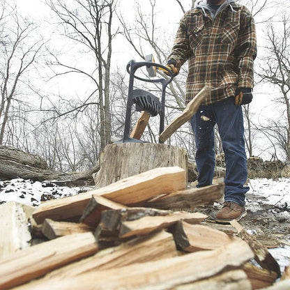 Wood Splitter - Sturdy Cast Steel Log Splitter Wedge