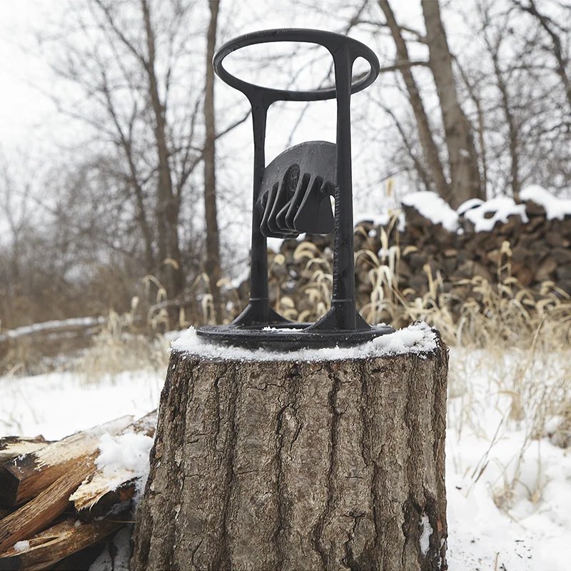Wood Splitter - Sturdy Cast Steel Log Splitter Wedge