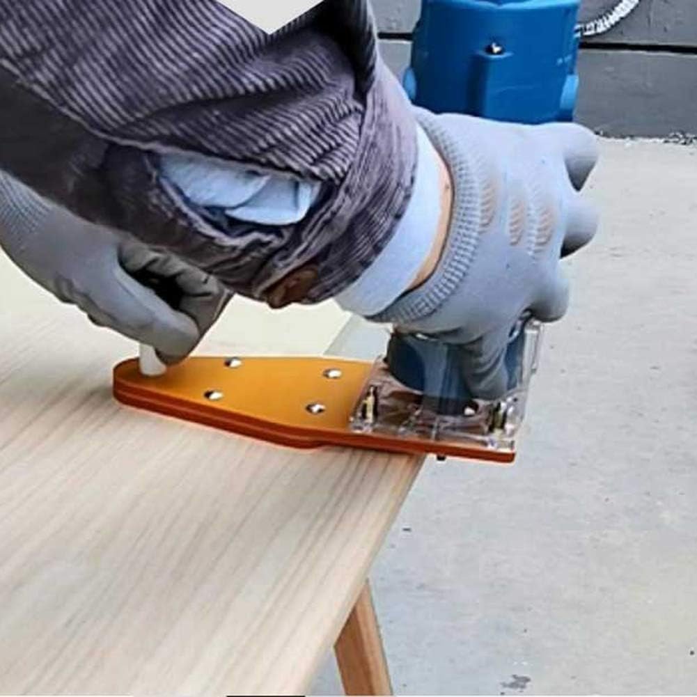 Router Circle Jig Wood Trimmer Base - Circle Cutting Jig Balance Board For Wood Routers