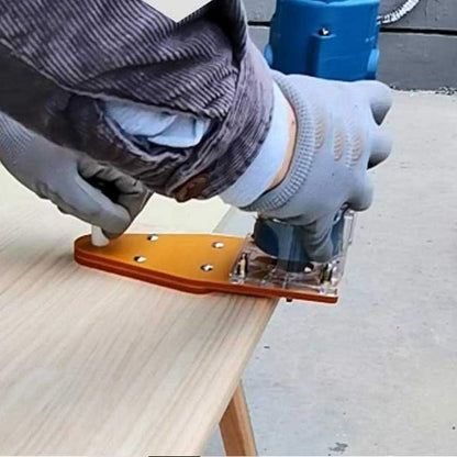 Router Circle Jig Wood Trimmer Base - Circle Cutting Jig Balance Board For Wood Routers