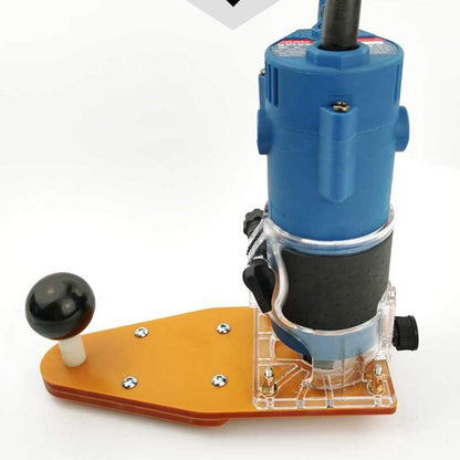 Router Circle Jig Wood Trimmer Base - Circle Cutting Jig Balance Board For Wood Routers