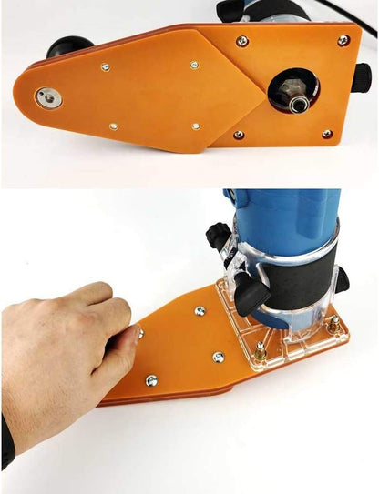 Router Circle Jig Wood Trimmer Base - Circle Cutting Jig Balance Board For Wood Routers
