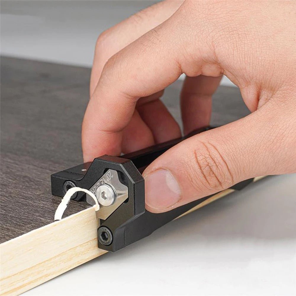 Woodworking Edge Banding Trimmer - Manual Planer Wood Chamfering Fillet Scraper Board Deburring Tool