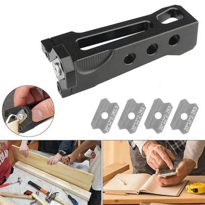 Woodworking Edge Banding Trimmer - Manual Planer Wood Chamfering Fillet Scraper Board Deburring Tool