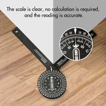 Woodworking  Indexer 360 Degree Angle Gauge - Aluminum Alloy Angle Finder Level Meter  Gauge Protractor Of Hand Measuring Tools