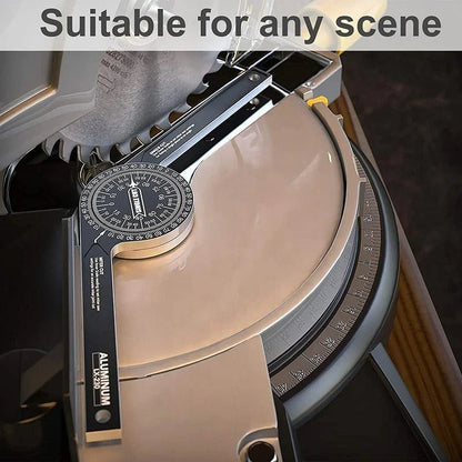 Woodworking  Indexer 360 Degree Angle Gauge - Aluminum Alloy Angle Finder Level Meter  Gauge Protractor Of Hand Measuring Tools