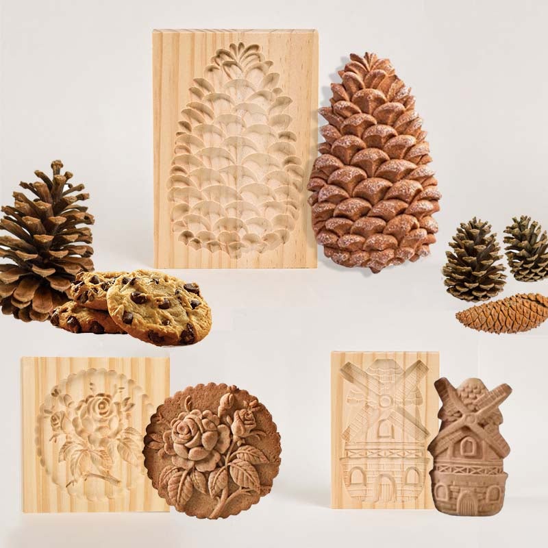 Woodworks Baking Cookie Mold