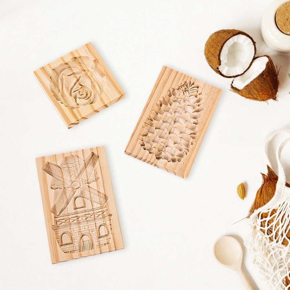 Woodworks Baking Cookie Mold