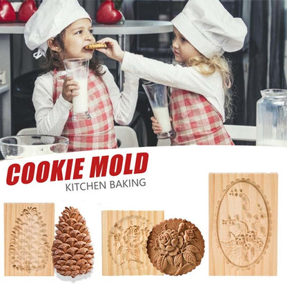 Woodworks Baking Cookie Mold