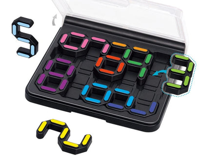 Number Puzzle Educational Toy –3D  Geometric Intelligence Game for Kids, Early Education Balancing Brain Teaser Gift & Classroom Use